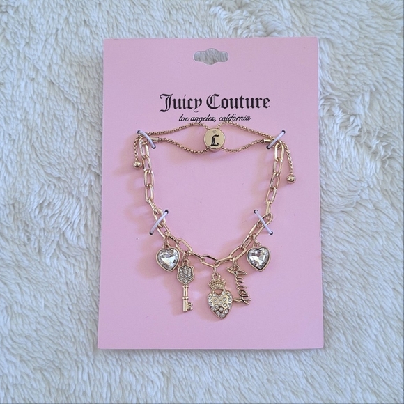 Juicy🍊 Couture Quintuple5️⃣ Charm Bracelet - NWT - Picture 12 of 16